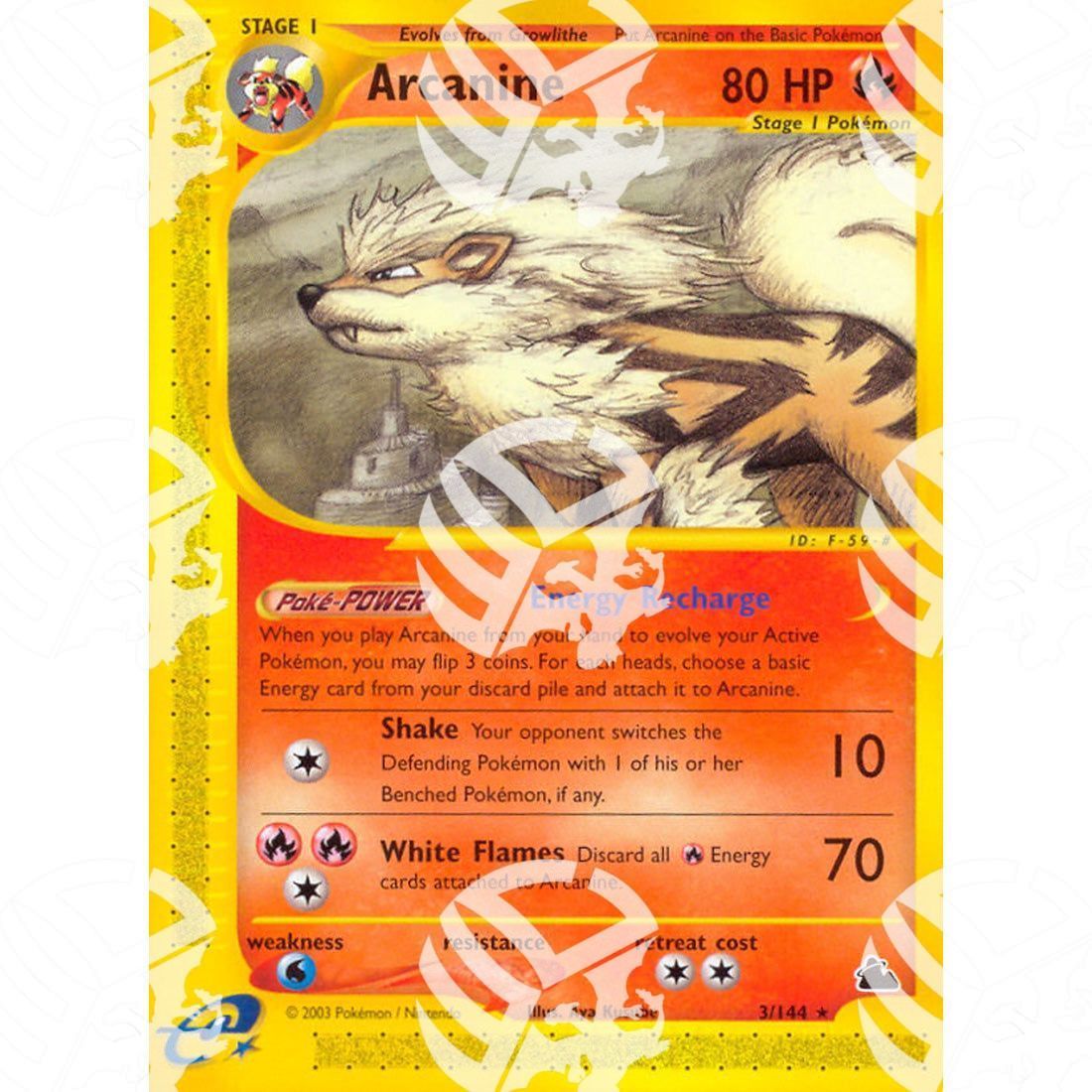 Skyridge - Arcanine - 3/144 - Warcard - Skyridge - Arcanine - 3/144 i prezzi più bassi sul mercato, solo da www.warcardshop.com! Carte singole, box, buste e mazzi.