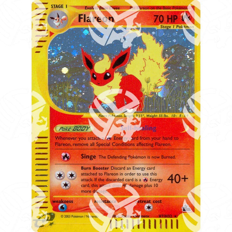 Skyridge - Flareon - Holo Rare H7/H32 - Warcard - Skyridge - Flareon - Holo Rare H7/H32 i prezzi più bassi sul mercato, solo da www.warcardshop.com! Carte singole, box, buste e mazzi.