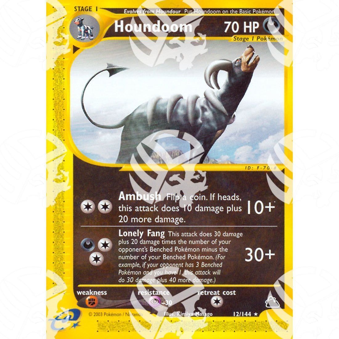 Skyridge - Houndoom - 12/144 - Warcard - Skyridge - Houndoom - 12/144 i prezzi più bassi sul mercato, solo da www.warcardshop.com! Carte singole, box, buste e mazzi.