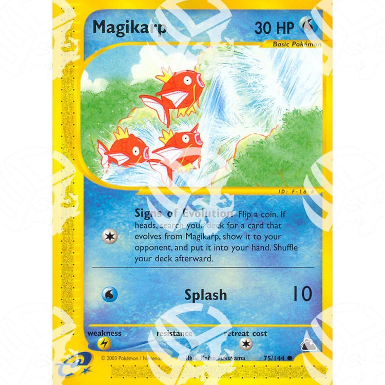 Skyridge - Magikarp - 75/144 - Warcard - Skyridge - Magikarp - 75/144 i prezzi più bassi sul mercato, solo da www.warcardshop.com! Carte singole, box, buste e mazzi.