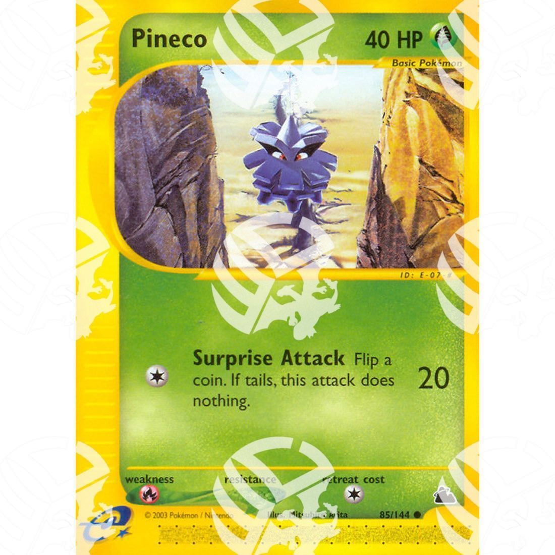 Skyridge - Pineco - 85/144 - Warcard - Skyridge - Pineco - 85/144 i prezzi più bassi sul mercato, solo da www.warcardshop.com! Carte singole, box, buste e mazzi.