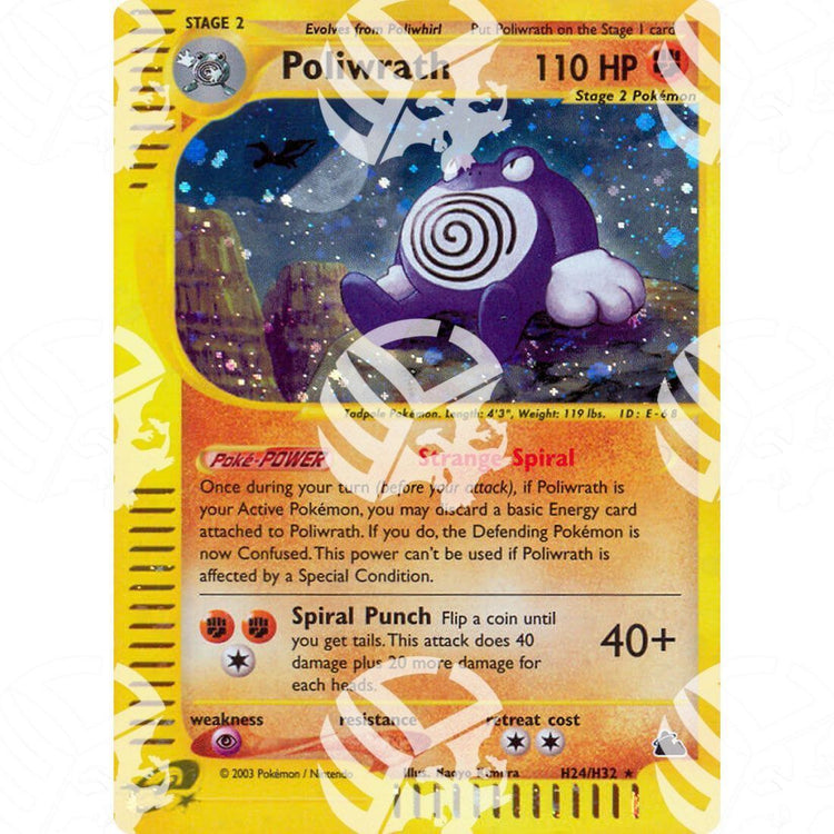 Skyridge - Poliwrath - Holo Rare H24/H32 - Warcard - Skyridge - Poliwrath - Holo Rare H24/H32 i prezzi più bassi sul mercato, solo da www.warcardshop.com! Carte singole, box, buste e mazzi.