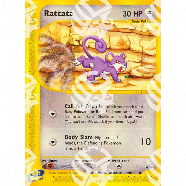 Skyridge - Rattata - 90/144 - Warcard - Skyridge - Rattata - 90/144 i prezzi più bassi sul mercato, solo da www.warcardshop.com! Carte singole, box, buste e mazzi.