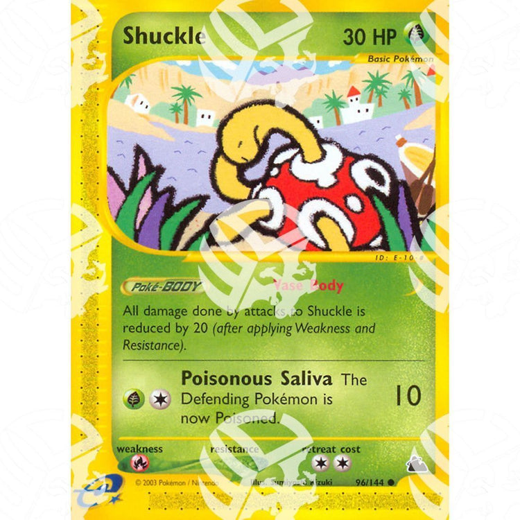 Skyridge - Shuckle - 96/144 - Warcard - Skyridge - Shuckle - 96/144 i prezzi più bassi sul mercato, solo da www.warcardshop.com! Carte singole, box, buste e mazzi.