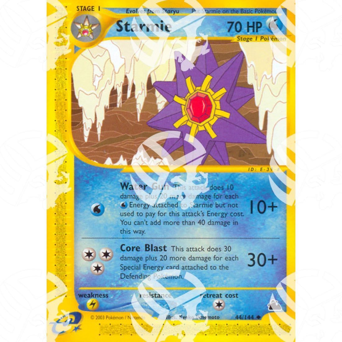 Skyridge - Starmie - 44/144 - Warcard - Skyridge - Starmie - 44/144 i prezzi più bassi sul mercato, solo da www.warcardshop.com! Carte singole, box, buste e mazzi.