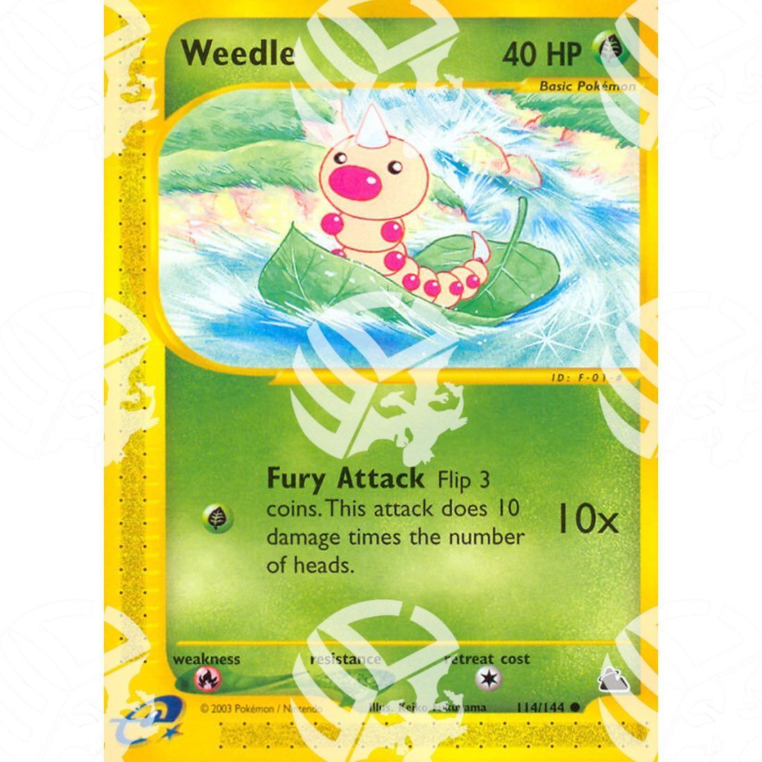 Skyridge - Weedle - 114/144 - Warcard - Skyridge - Weedle - 114/144 i prezzi più bassi sul mercato, solo da www.warcardshop.com! Carte singole, box, buste e mazzi.