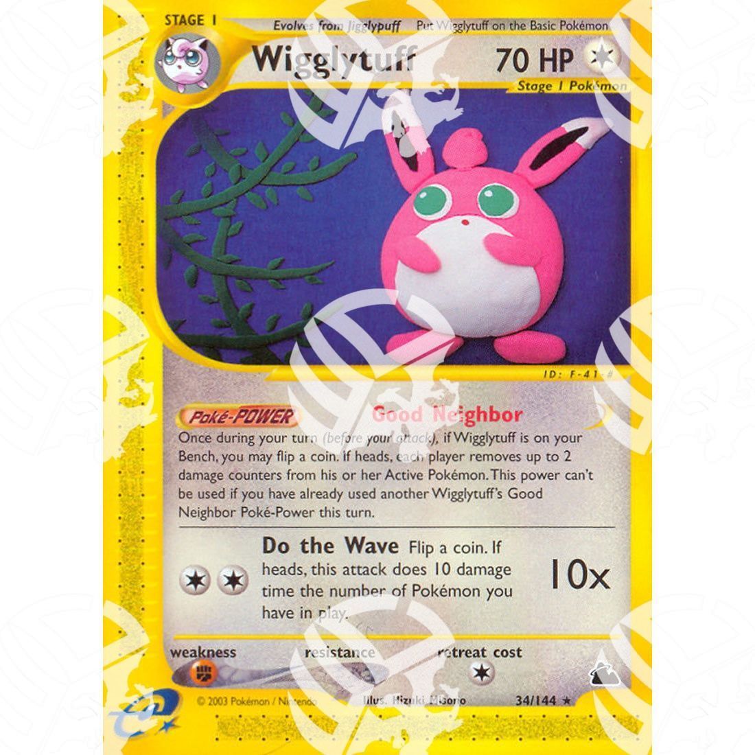 Skyridge - Wigglytuff - 34/144 - Warcard - Skyridge - Wigglytuff - 34/144 i prezzi più bassi sul mercato, solo da www.warcardshop.com! Carte singole, box, buste e mazzi.