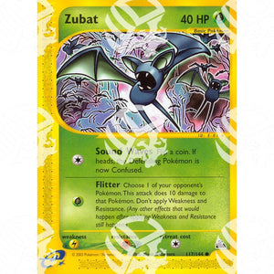 Skyridge - Zubat - 117/144 - Warcard - Skyridge - Zubat - 117/144 i prezzi più bassi sul mercato, solo da www.warcardshop.com! Carte singole, box, buste e mazzi.