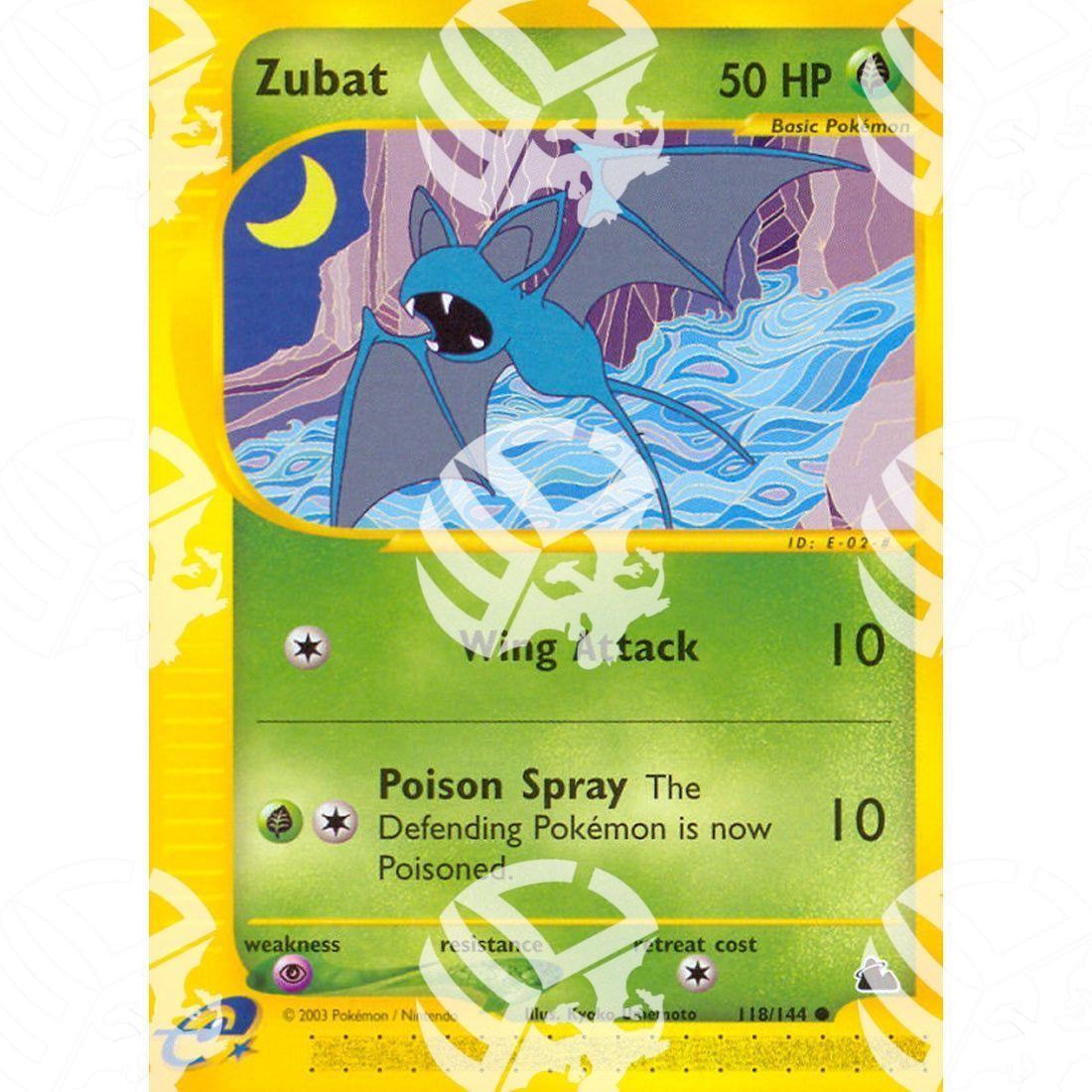 Skyridge - Zubat - 118/144 - Warcard - Skyridge - Zubat - 118/144 i prezzi più bassi sul mercato, solo da www.warcardshop.com! Carte singole, box, buste e mazzi.