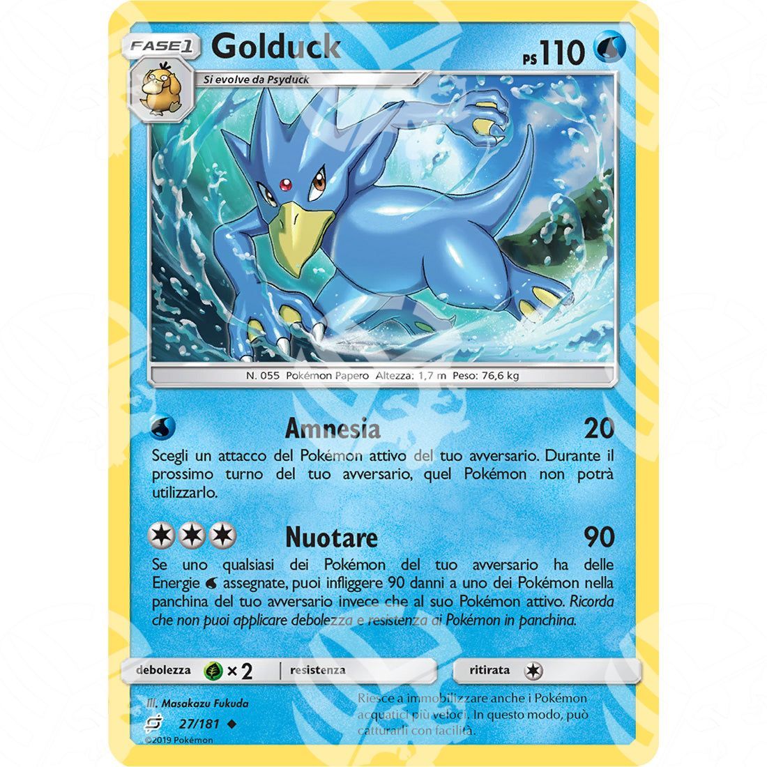 Gioco di Squadra - Golduck - 27/181 - Warcard - Gioco di Squadra - Golduck - 27/181 i prezzi più bassi sul mercato, solo da www.warcardshop.com! Carte singole, box, buste e mazzi.