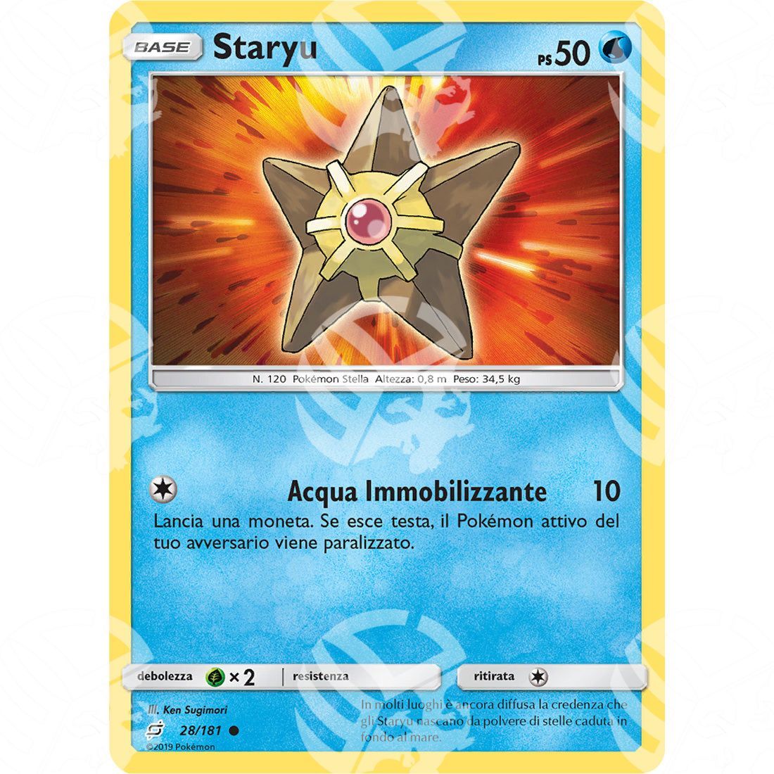 Gioco di Squadra - Staryu - 28/181 - Warcard - Gioco di Squadra - Staryu - 28/181 i prezzi più bassi sul mercato, solo da www.warcardshop.com! Carte singole, box, buste e mazzi.