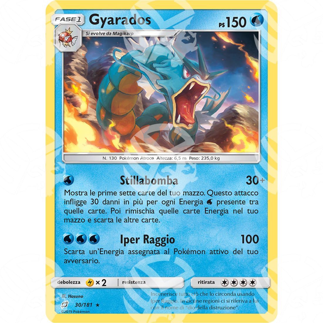 Gioco di Squadra - Gyarados - Holo Rare 30/181 - Warcard - Gioco di Squadra - Gyarados - Holo Rare 30/181 i prezzi più bassi sul mercato, solo da www.warcardshop.com! Carte singole, box, buste e mazzi.