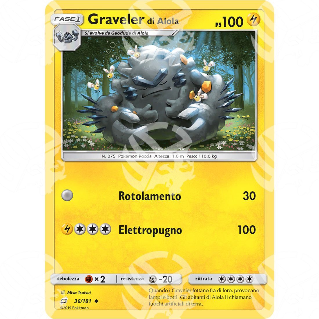 Gioco di Squadra - Alolan Graveler - 36/181 - Warcard - Gioco di Squadra - Alolan Graveler - 36/181 i prezzi più bassi sul mercato, solo da www.warcardshop.com! Carte singole, box, buste e mazzi.