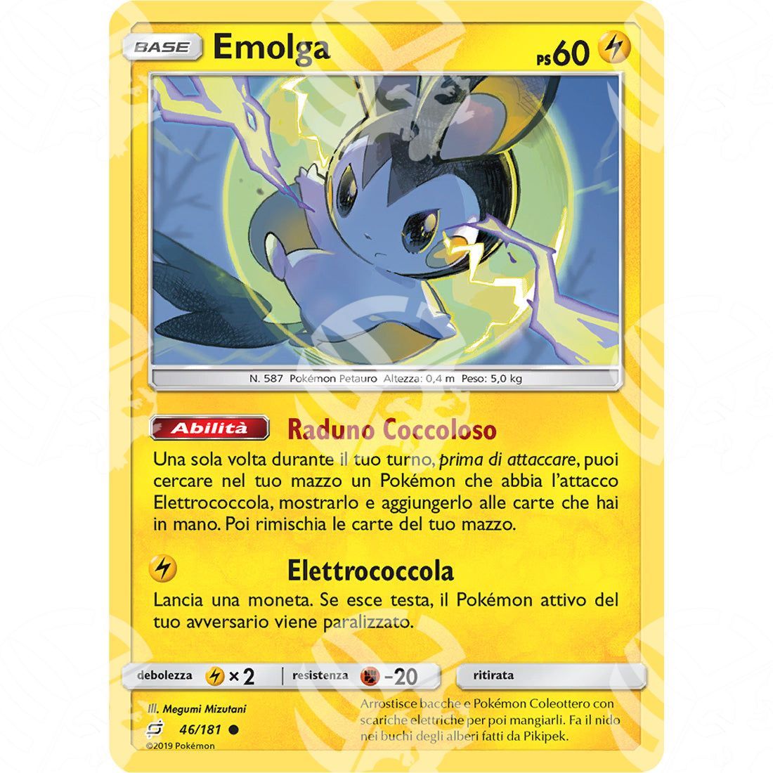 Gioco di Squadra - Emolga - 46/181 - Warcard - Gioco di Squadra - Emolga - 46/181 i prezzi più bassi sul mercato, solo da www.warcardshop.com! Carte singole, box, buste e mazzi.