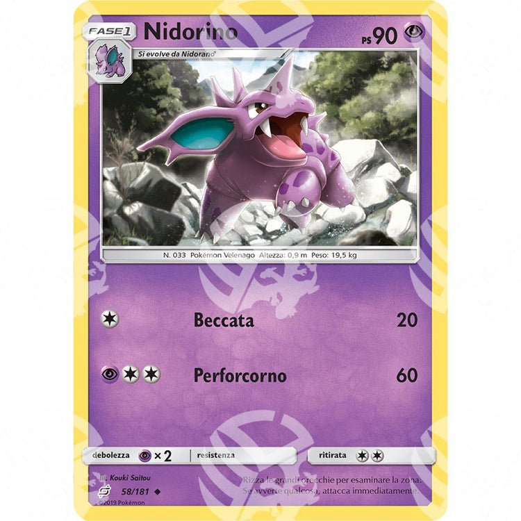 Gioco di Squadra - Nidorino - 58/181 - Warcard - Gioco di Squadra - Nidorino - 58/181 i prezzi più bassi sul mercato, solo da www.warcardshop.com! Carte singole, box, buste e mazzi.