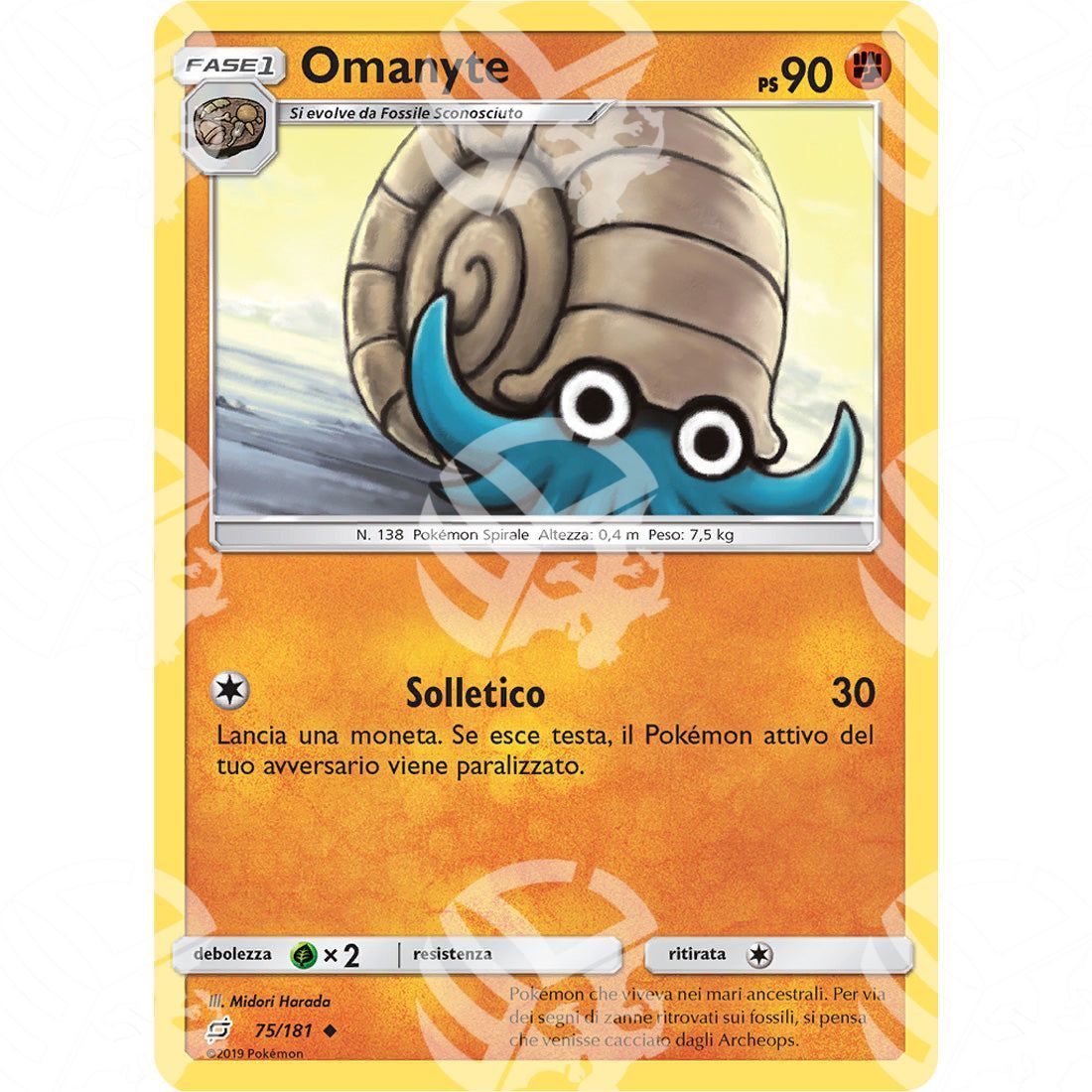 Gioco di Squadra - Omanyte - 75/181 - Warcard - Gioco di Squadra - Omanyte - 75/181 i prezzi più bassi sul mercato, solo da www.warcardshop.com! Carte singole, box, buste e mazzi.