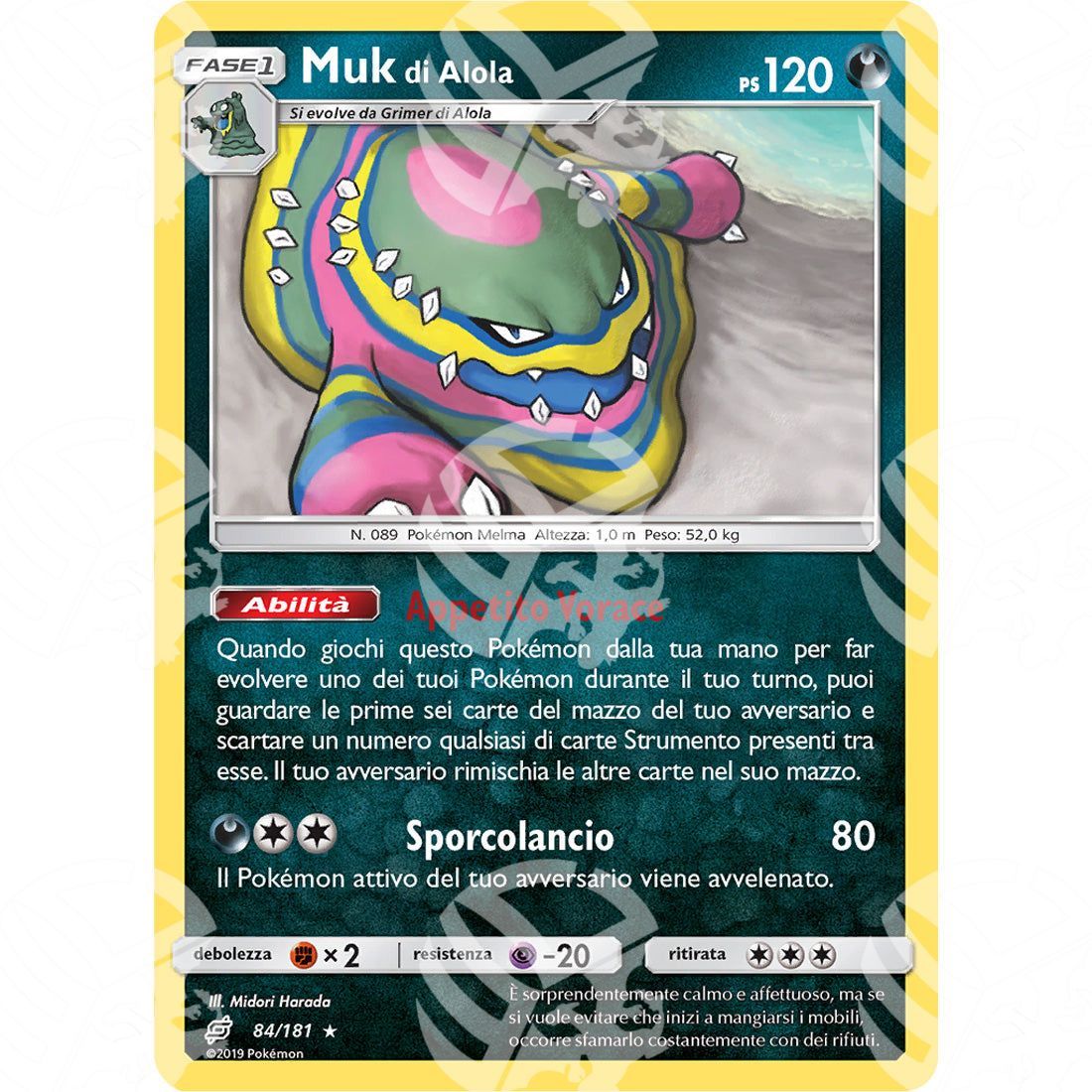 Gioco di Squadra - Alolan Muk - 84/181 - Warcard - Gioco di Squadra - Alolan Muk - 84/181 i prezzi più bassi sul mercato, solo da www.warcardshop.com! Carte singole, box, buste e mazzi.