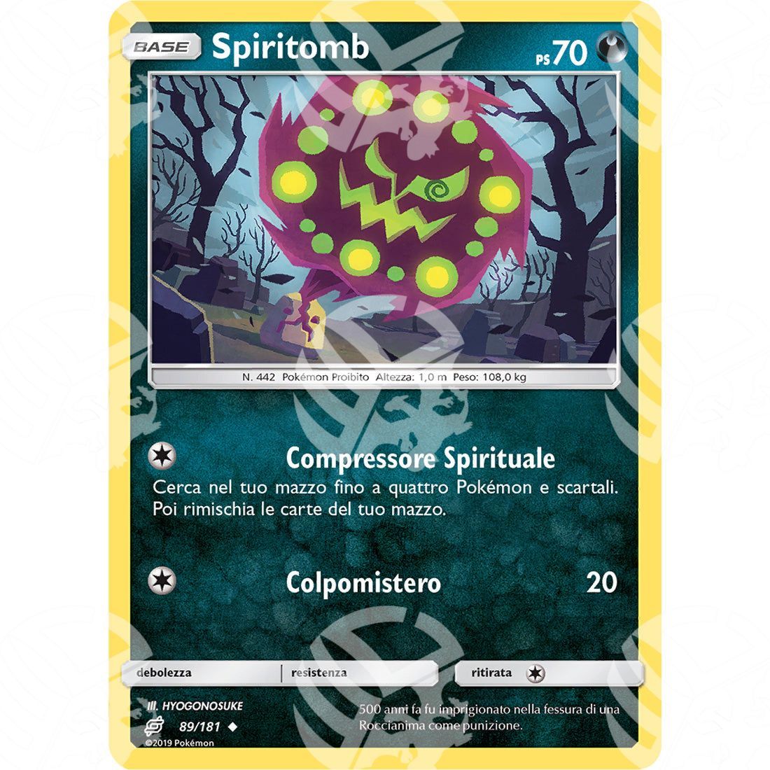 Gioco di Squadra - Spiritomb - 89/181 - Warcard - Gioco di Squadra - Spiritomb - 89/181 i prezzi più bassi sul mercato, solo da www.warcardshop.com! Carte singole, box, buste e mazzi.