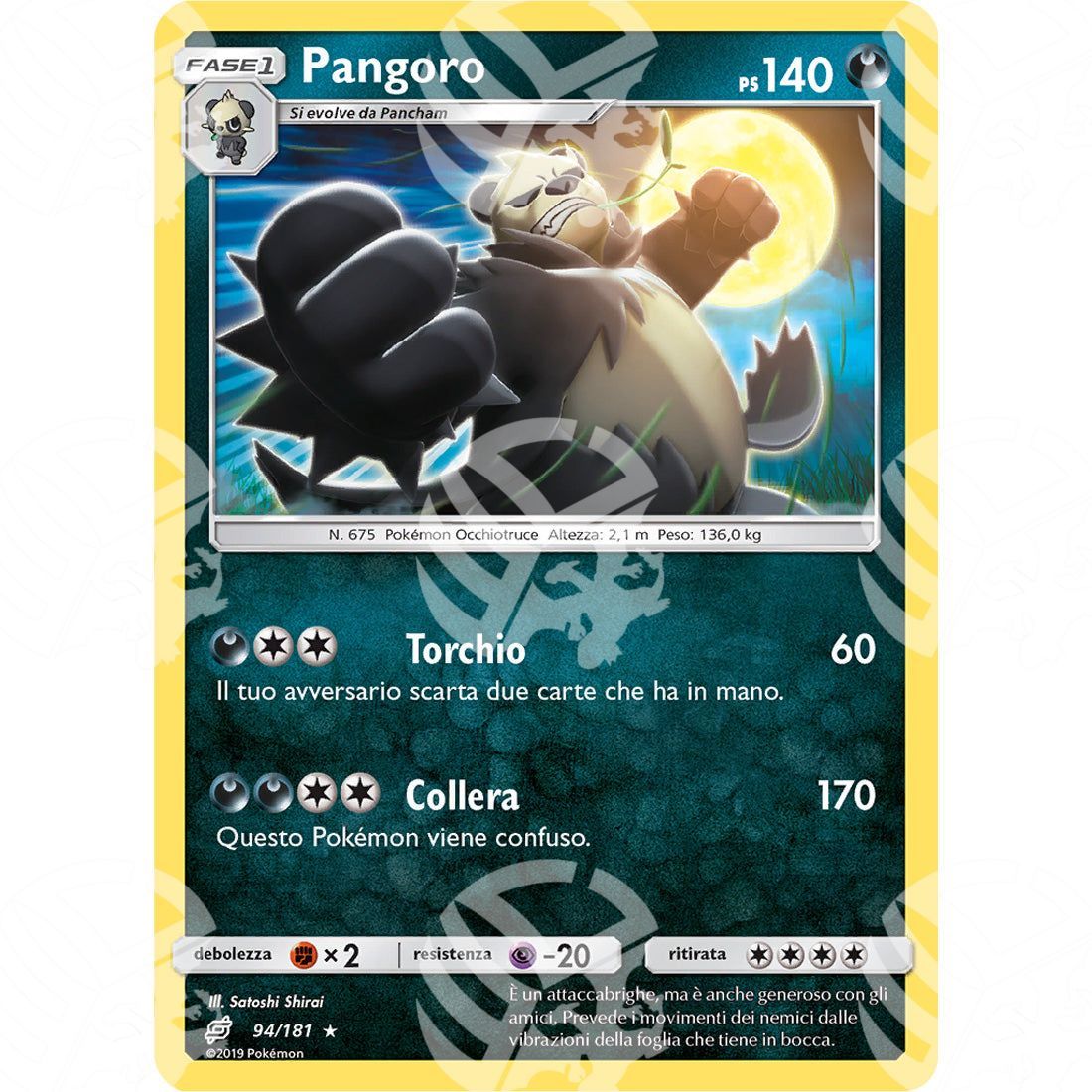 Gioco di Squadra - Pangoro - 94/181 - Warcard - Gioco di Squadra - Pangoro - 94/181 i prezzi più bassi sul mercato, solo da www.warcardshop.com! Carte singole, box, buste e mazzi.