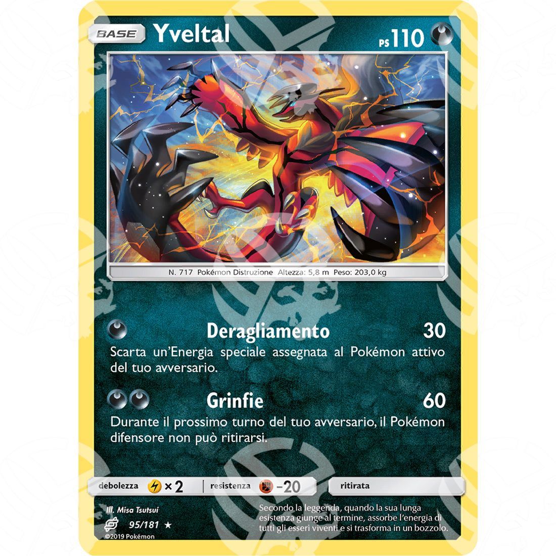 Gioco di Squadra - Yveltal - Holo Rare 95/181 - Warcard - Gioco di Squadra - Yveltal - Holo Rare 95/181 i prezzi più bassi sul mercato, solo da www.warcardshop.com! Carte singole, box, buste e mazzi.