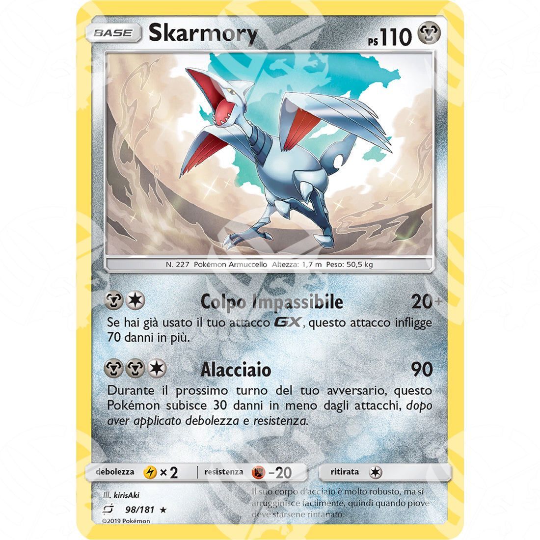 Gioco di Squadra - Skarmory - Holo Rare 98/181 - Warcard - Gioco di Squadra - Skarmory - Holo Rare 98/181 i prezzi più bassi sul mercato, solo da www.warcardshop.com! Carte singole, box, buste e mazzi.