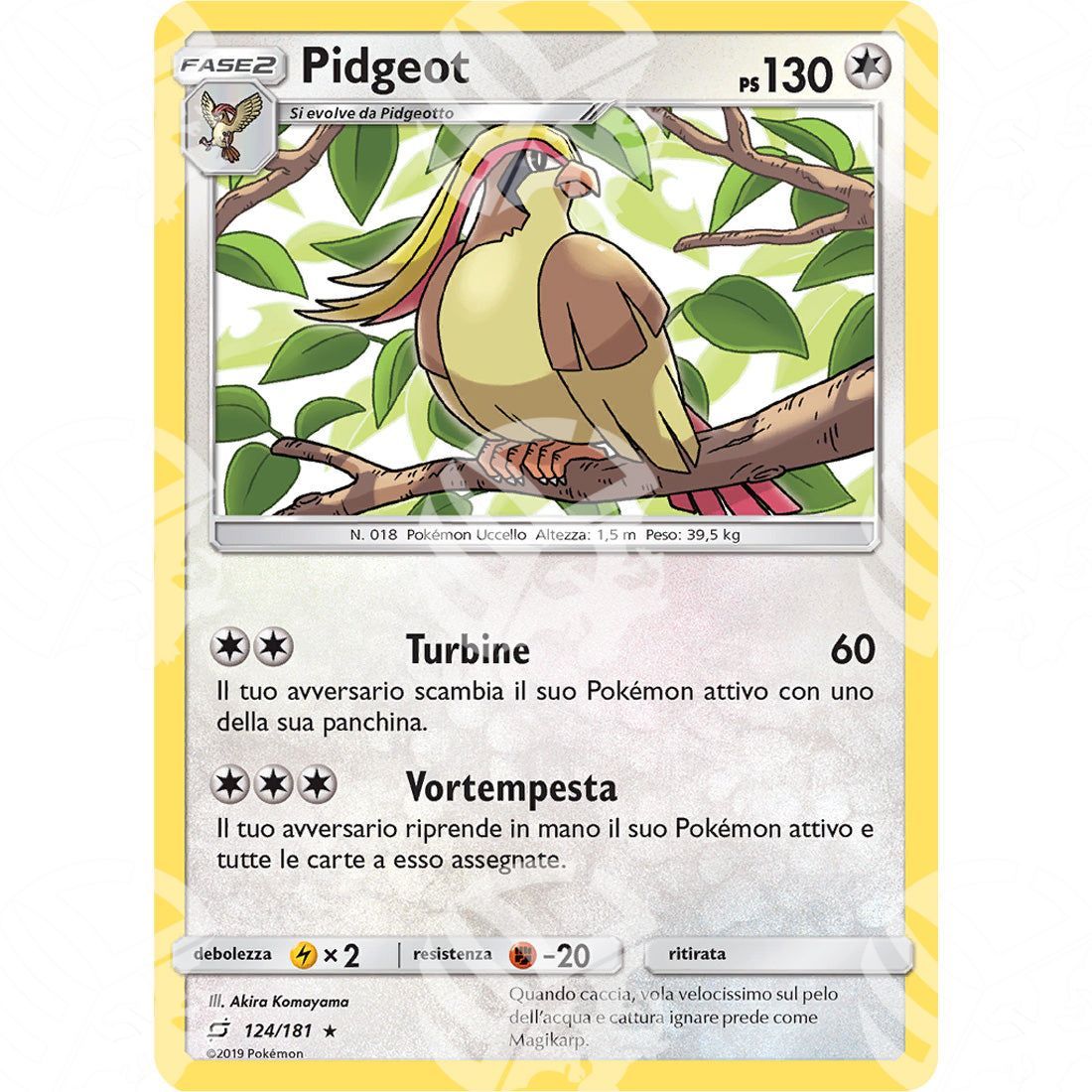 Gioco di Squadra - Pidgeot - 124/181 - Warcard - Gioco di Squadra - Pidgeot - 124/181 i prezzi più bassi sul mercato, solo da www.warcardshop.com! Carte singole, box, buste e mazzi.