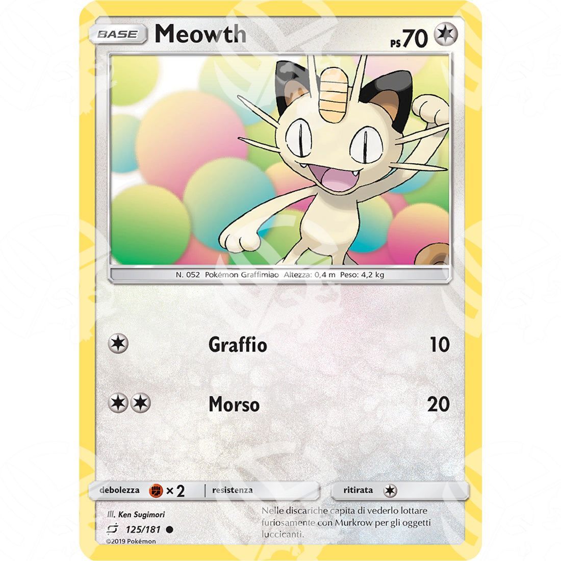 Gioco di Squadra - Meowth - 125/181 - Warcard - Gioco di Squadra - Meowth - 125/181 i prezzi più bassi sul mercato, solo da www.warcardshop.com! Carte singole, box, buste e mazzi.