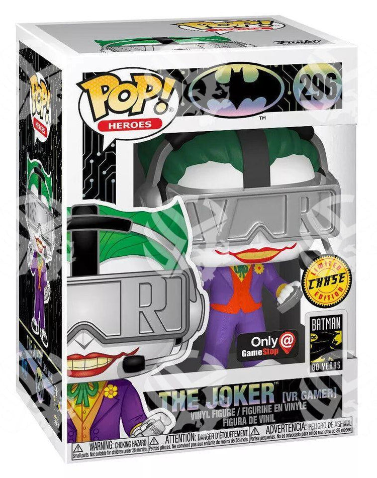 The Joker VR Chase Gamestop 9cm - Warcard - Funko Pop i prezzi più bassi sul mercato, solo da www.warcardshop.com! Carte singole, box, buste e mazzi.