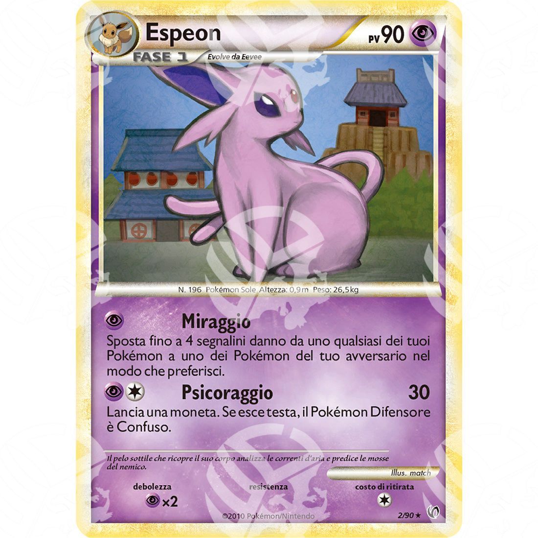 Senza Paura - Espeon - Holo Rare 2/90 - Warcard - Senza Paura - Espeon - Holo Rare 2/90 i prezzi più bassi sul mercato, solo da www.warcardshop.com! Carte singole, box, buste e mazzi.