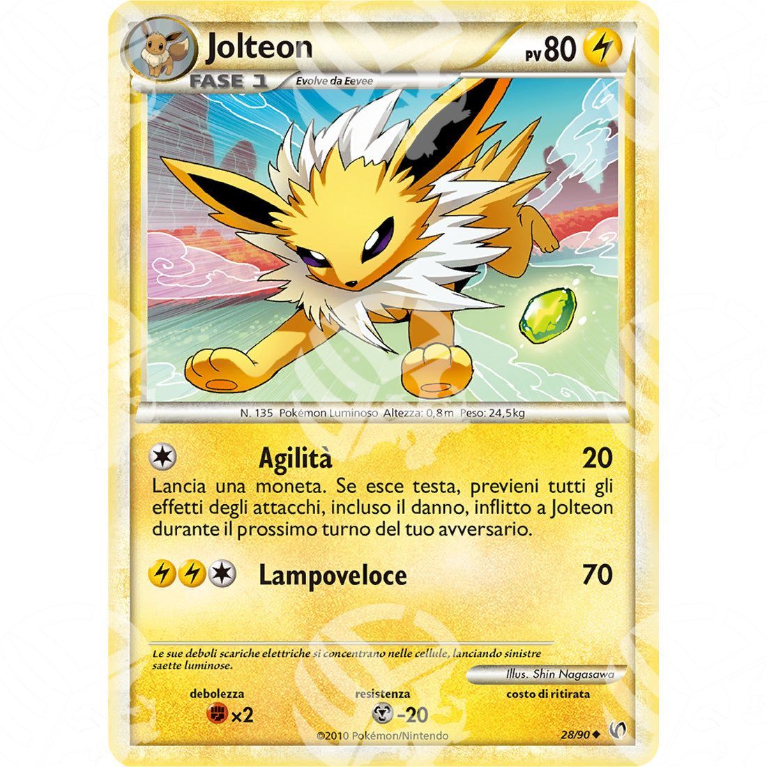 Senza Paura - Jolteon - 28/90 - Warcard - Senza Paura - Jolteon - 28/90 i prezzi più bassi sul mercato, solo da www.warcardshop.com! Carte singole, box, buste e mazzi.