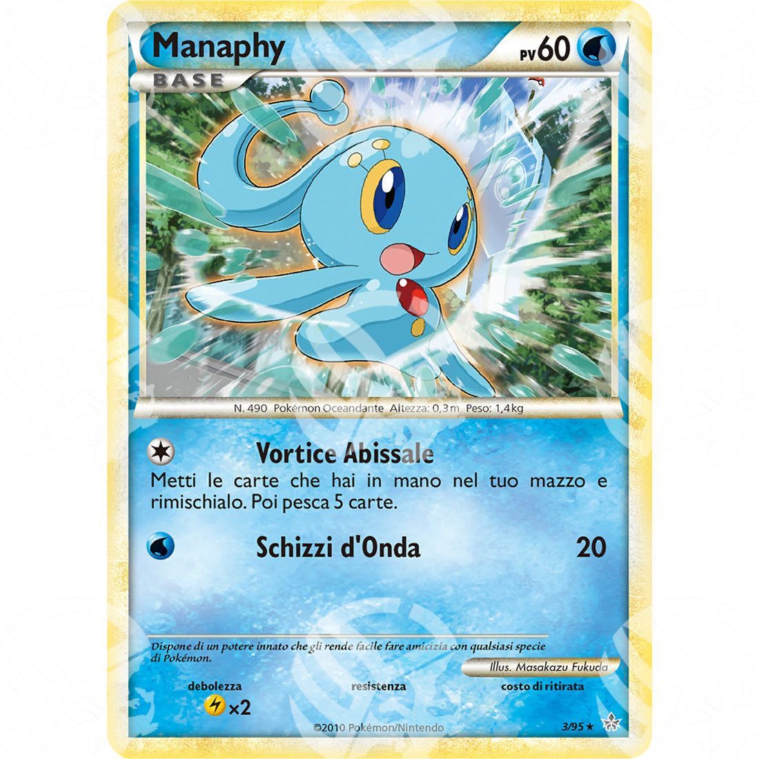 Forze Scatenate - Manaphy - Holo Rare 3/95 - Warcard - Forze Scatenate - Manaphy - Holo Rare 3/95 i prezzi più bassi sul mercato, solo da www.warcardshop.com! Carte singole, box, buste e mazzi.