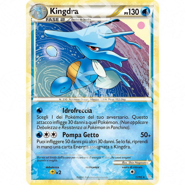 Forze Scatenate - Kingdra - 17/95 - Warcard - Forze Scatenate - Kingdra - 17/95 i prezzi più bassi sul mercato, solo da www.warcardshop.com! Carte singole, box, buste e mazzi.