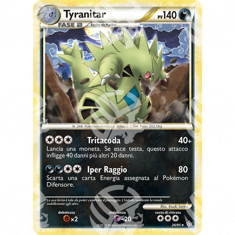 Forze Scatenate - Tyranitar - 26/95 - Warcard - Forze Scatenate - Tyranitar - 26/95 i prezzi più bassi sul mercato, solo da www.warcardshop.com! Carte singole, box, buste e mazzi.