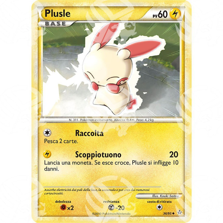 Forze Scatenate - Plusle - 36/95 - Warcard - Forze Scatenate - Plusle - 36/95 i prezzi più bassi sul mercato, solo da www.warcardshop.com! Carte singole, box, buste e mazzi.