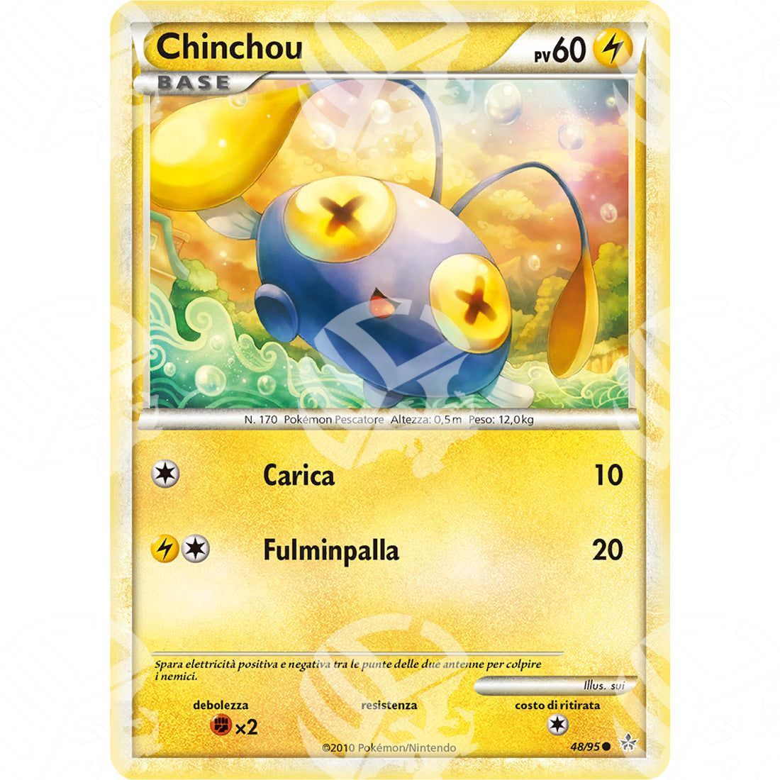 Forze Scatenate - Chinchou - 48/95 - Warcard - Forze Scatenate - Chinchou - 48/95 i prezzi più bassi sul mercato, solo da www.warcardshop.com! Carte singole, box, buste e mazzi.