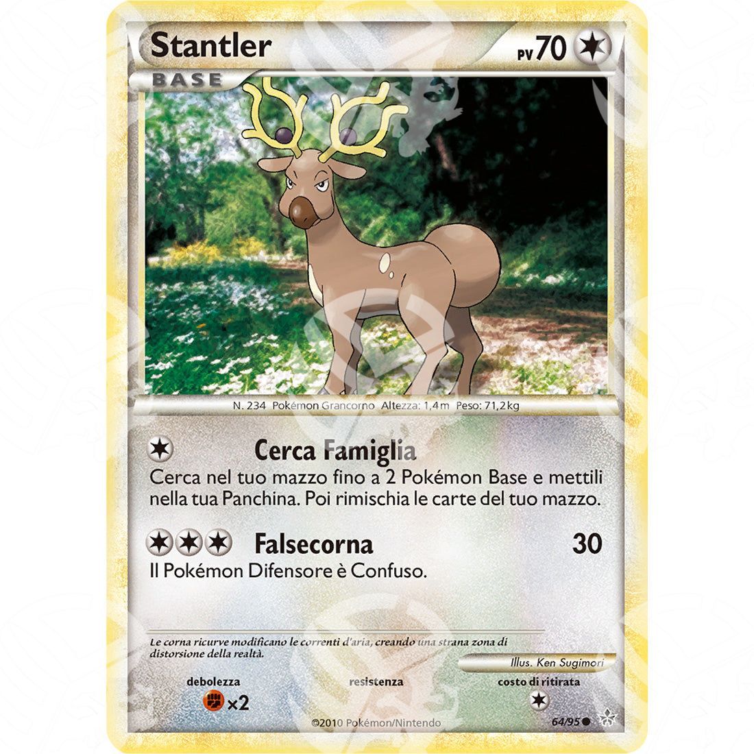 Forze Scatenate - Stantler - 64/95 - Warcard - Forze Scatenate - Stantler - 64/95 i prezzi più bassi sul mercato, solo da www.warcardshop.com! Carte singole, box, buste e mazzi.