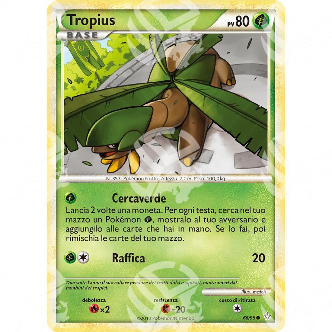 Forze Scatenate - Tropius - 66/95 - Warcard - Forze Scatenate - Tropius - 66/95 i prezzi più bassi sul mercato, solo da www.warcardshop.com! Carte singole, box, buste e mazzi.