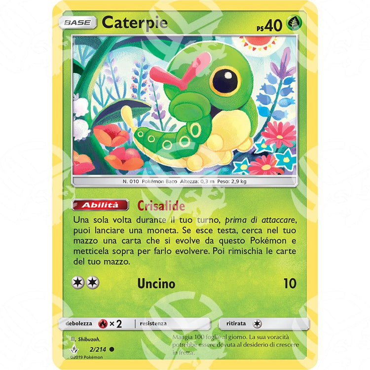 Legami Inossidabili - Caterpie - 2/214 - Warcard - Legami Inossidabili - Caterpie - 2/214 i prezzi più bassi sul mercato, solo da www.warcardshop.com! Carte singole, box, buste e mazzi.