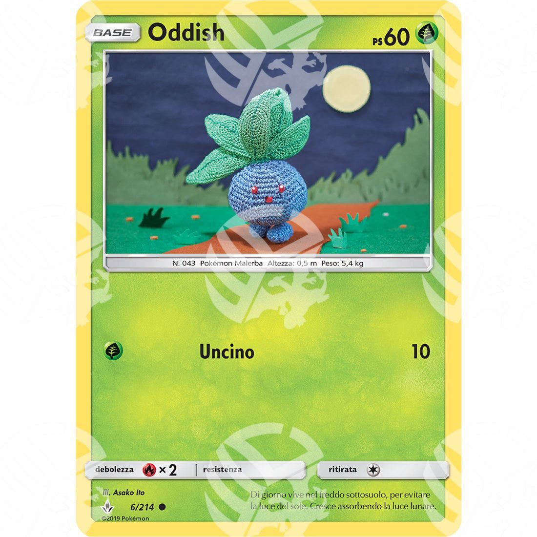 Legami Inossidabili - Oddish - 6/214 - Warcard - Legami Inossidabili - Oddish - 6/214 i prezzi più bassi sul mercato, solo da www.warcardshop.com! Carte singole, box, buste e mazzi.