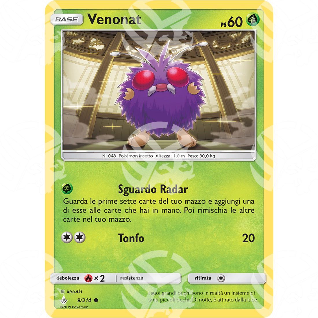 Legami Inossidabili - Venonat - 9/214 - Warcard - Legami Inossidabili - Venonat - 9/214 i prezzi più bassi sul mercato, solo da www.warcardshop.com! Carte singole, box, buste e mazzi.