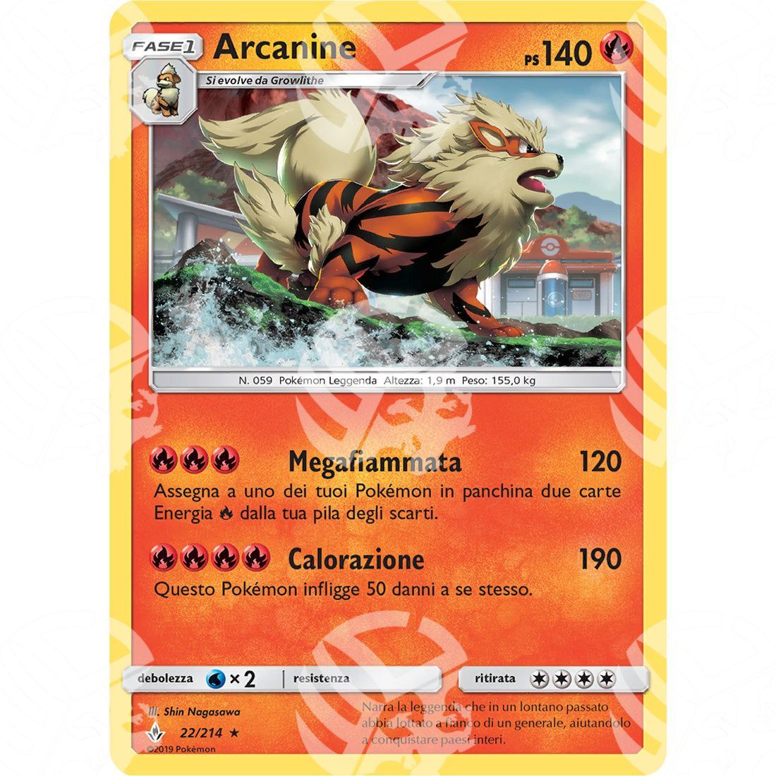 Legami Inossidabili - Arcanine - Holo Rare 22/214 - Warcard - Legami Inossidabili - Arcanine - Holo Rare 22/214 i prezzi più bassi sul mercato, solo da www.warcardshop.com! Carte singole, box, buste e mazzi.