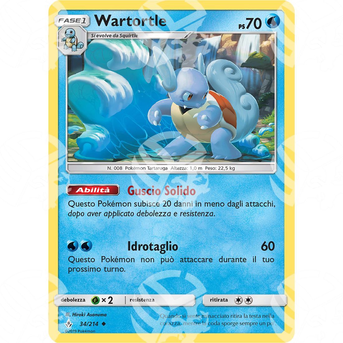 Legami Inossidabili - Wartortle - 34/214 - Warcard - Legami Inossidabili - Wartortle - 34/214 i prezzi più bassi sul mercato, solo da www.warcardshop.com! Carte singole, box, buste e mazzi.