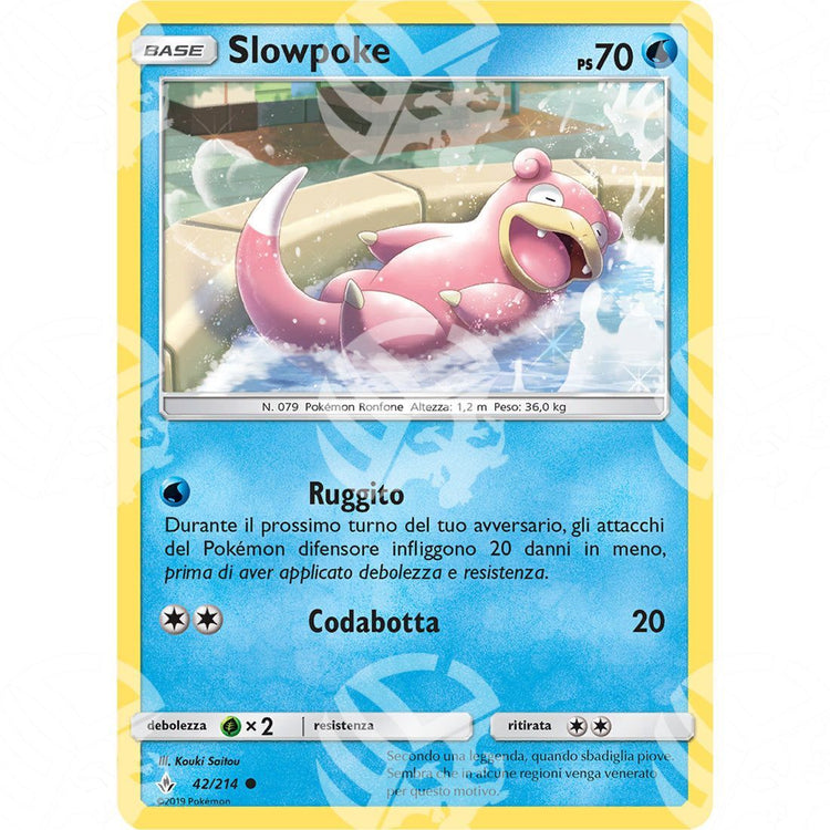 Legami Inossidabili - Slowpoke - 42/214 - Warcard - Legami Inossidabili - Slowpoke - 42/214 i prezzi più bassi sul mercato, solo da www.warcardshop.com! Carte singole, box, buste e mazzi.