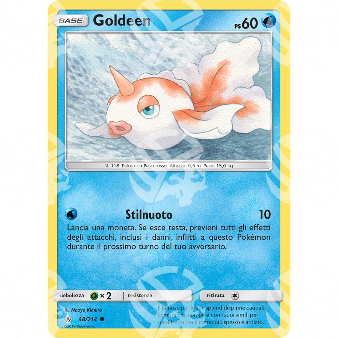 Legami Inossidabili - Goldeen - 48/214 - Warcard - Legami Inossidabili - Goldeen - 48/214 i prezzi più bassi sul mercato, solo da www.warcardshop.com! Carte singole, box, buste e mazzi.