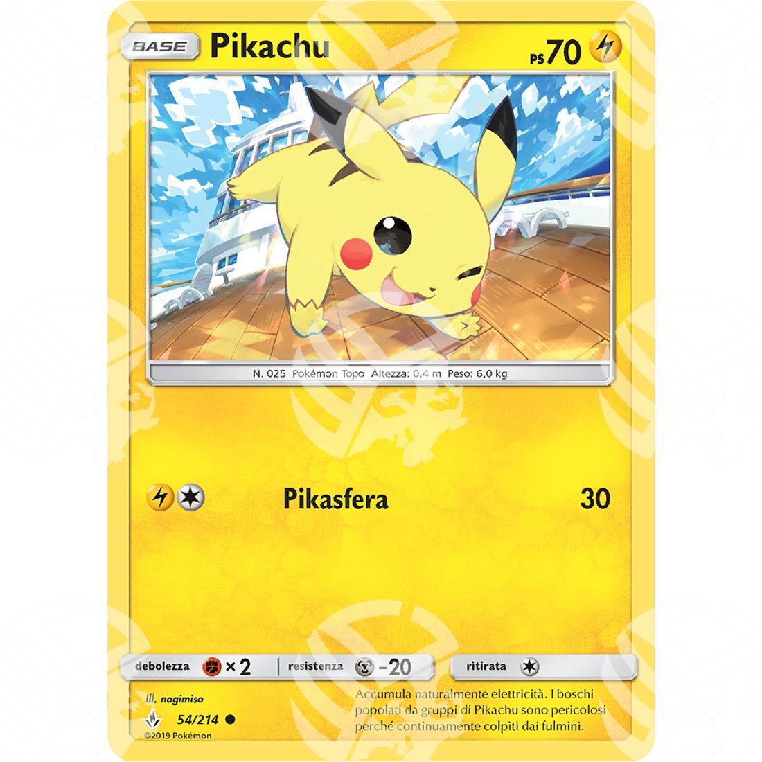 Legami Inossidabili - Pikachu - 54/214 - Warcard - Legami Inossidabili - Pikachu - 54/214 i prezzi più bassi sul mercato, solo da www.warcardshop.com! Carte singole, box, buste e mazzi.