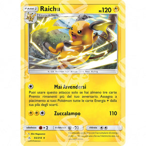 Legami Inossidabili - Raichu - 55/214 - Warcard - Legami Inossidabili - Raichu - 55/214 i prezzi più bassi sul mercato, solo da www.warcardshop.com! Carte singole, box, buste e mazzi.