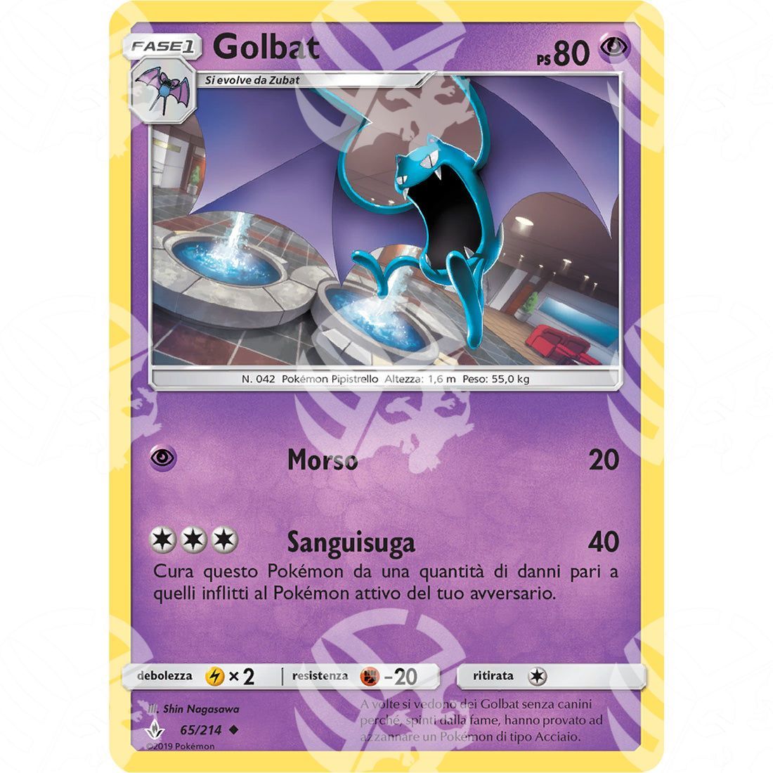 Legami Inossidabili - Golbat - 65/214 - Warcard - Legami Inossidabili - Golbat - 65/214 i prezzi più bassi sul mercato, solo da www.warcardshop.com! Carte singole, box, buste e mazzi.