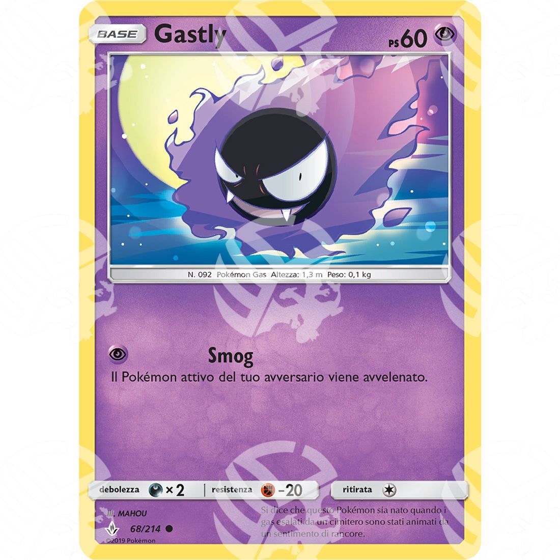 Legami Inossidabili - Gastly - 68/214 - Warcard - Legami Inossidabili - Gastly - 68/214 i prezzi più bassi sul mercato, solo da www.warcardshop.com! Carte singole, box, buste e mazzi.