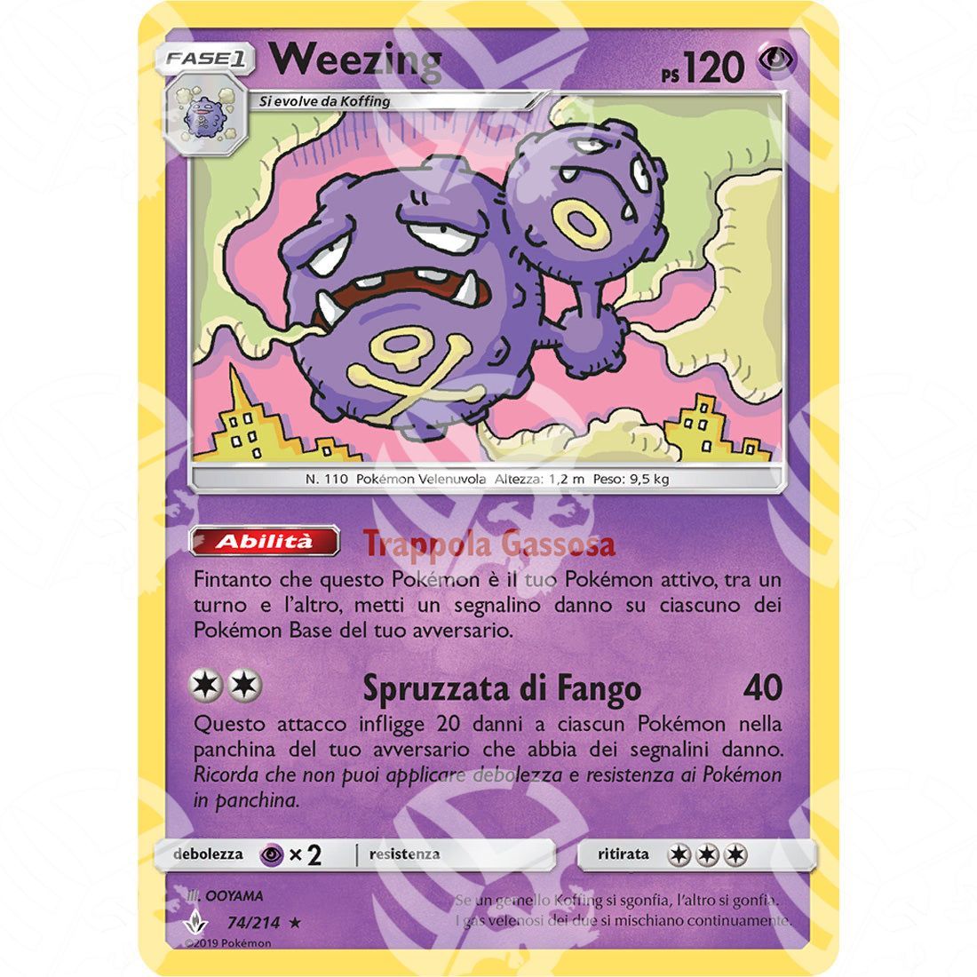 Legami Inossidabili - Weezing - 74/214 - Warcard - Legami Inossidabili - Weezing - 74/214 i prezzi più bassi sul mercato, solo da www.warcardshop.com! Carte singole, box, buste e mazzi.