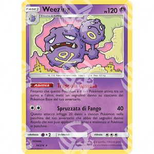 Legami Inossidabili - Weezing - 74/214 - Warcard - Legami Inossidabili - Weezing - 74/214 i prezzi più bassi sul mercato, solo da www.warcardshop.com! Carte singole, box, buste e mazzi.